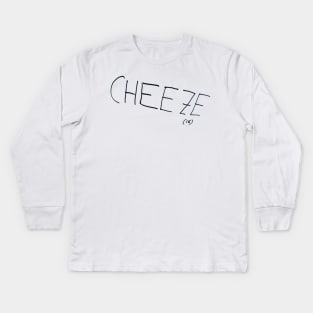 Cheeze (18) Bob Mortimer Taskmaster Kids Long Sleeve T-Shirt